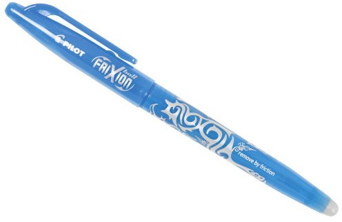 Pilot Pen 2260010 - Tintenroller Frixion Ball, Strichstärke 0,7 mm, hellblau, 1 Stück
