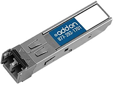AddOn Add-On Computer Cisco Compatible TAA Compliant 1000Base-SX SFP Transceiver (GLC-SX-MM-RGD-AO)