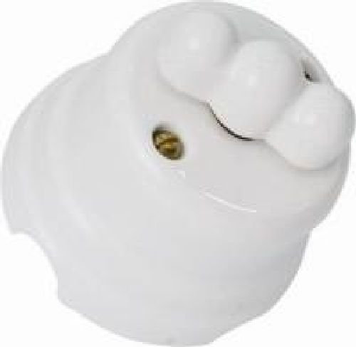 Tonda - pulsante rotativo in porcellana