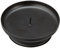 Genware NEV-PCH7 Pillar Candle Holder, 75 mm Diameter, Black