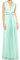 Infinity Kleid inklusive Bandeau Top Brautjungfernkleid Gr. 34-42 viele Farben Wickelkleid lang, 70 Verschiedene Wickelarten Brautkleid, Abendkleid Kleid lang Maxikleid (Helltürkis, 1 (34-42))