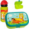 alles-meine.de GmbH 2 TLG. Set Lunchbox/Brotdose & Trinkflasche - Pferde & Pony - BPA frei - mit extra Einsatz/herausnehmbaren Fach - Brotbüchse Küche Essen - Sportflas..