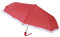 Susino 3280 Automatik Taschenschirm Φ 100 cm/Strurmschirm mit Punkten/Dot umbrella (Rot)