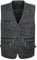 Weste Outdoor Herren Multi-Pocket Top ärmellose Multi-Pocket Utility (Farbe : Iron ash, größe : 7XL)