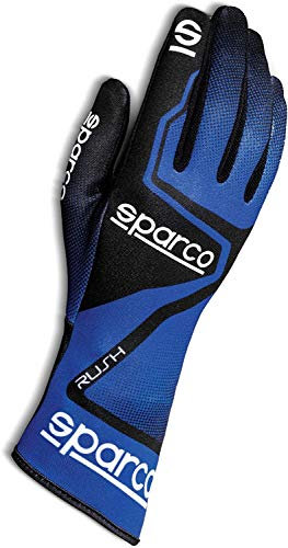 Sparco RUSH 2020 HANDSCHUHE , Schwarz/Blau, 8
