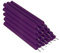 NKlaus 25x violett Bienenwachs 12cm rußfrei Tafelkerzen Handarbeit Ritualkerze Tropfkerzen 36335