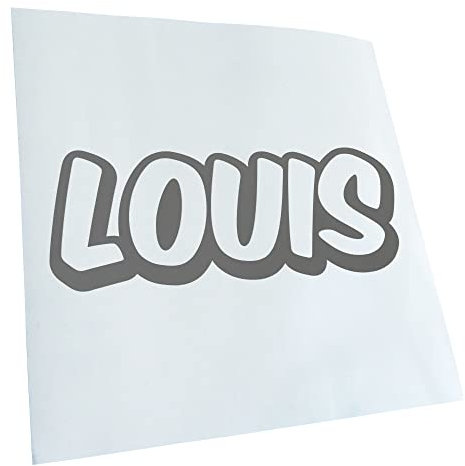 Louis Vorname Jungen Aufkleber Sticker 25 Farben Neon Matt