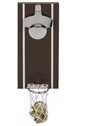 Décapsuleur limonadier magnétique avec panier de basket ball capsule