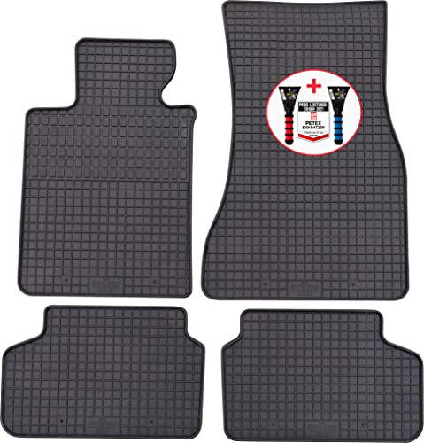 PETEX Gummimatten Premium 4-TLG schwarz + Eiskratzer Auto Bild Test 52/2021