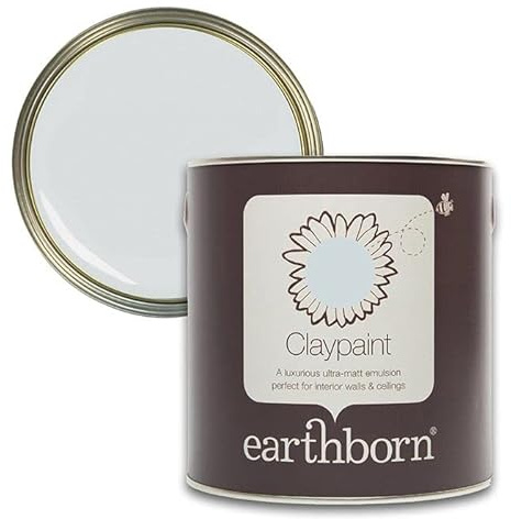 earthborn Claypaint, Breathable paint for Walls and Ceilings (Tick-Tock, 5 Litre)