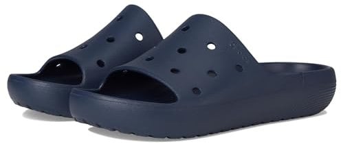 Crocs Classic Slide V2, Infradito Unisex - Adulto, Navy, 37/38 EU