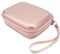 Universal Hard Case for Mini EVO Link Liplay, PU Leather Camera Bag with Smart Design and Perfect Protection. Convenient and Stylish. (Blush Gold)