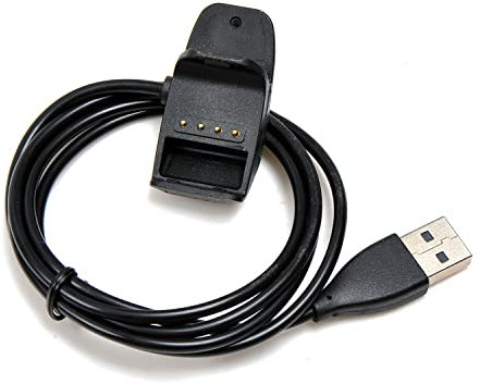 KELEFET Charging Clip Charger for Garmin TT15Mini T5Mini TB10 PT10 PT6 for Garmin Sport PRO Series 3/4-Inch Collar Strap for Garmin Delta Series (a- Charger Clip Only)