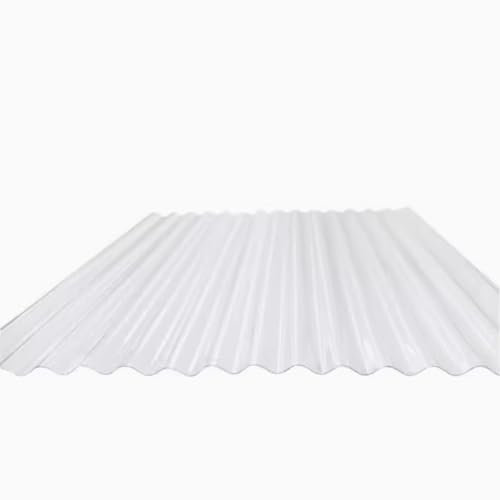 Dachblech für Gerätehaus,Transparente Wellplatten,Regendichte Dachplatten,Wärmeisolierende Gewächshausplatten,Dachmaterial für Carport,Tageslichtplatten,1,5mm Dick (0.9x1.6m/35x63in)