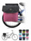 BambiniWelt by Rafael K. Gepäcktasche Gepäckträgertasche für Fahrrad [Fahrradtasche für Kinder] wasserabweisend geeignet für 18-24 Zoll z.B. für alle Puky Räder (M2) (pink (M2))