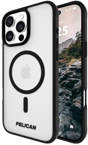 Pelican Ranger Schutzhülle für iPhone 16 Pro Max [kompatibel mit MagSafe], robuste magnetische Handyhülle mit 3,6 m Fallschutz in Militärqualität, robuste Handyhülle für iPhone 16 Pro Max, mattiert, | Robuste magnetische Handyhülle mit 3,6 m Fallschutz in Militärqualität, kratzfest, robuste Handyhülle für iPhone 16 Pro Max
