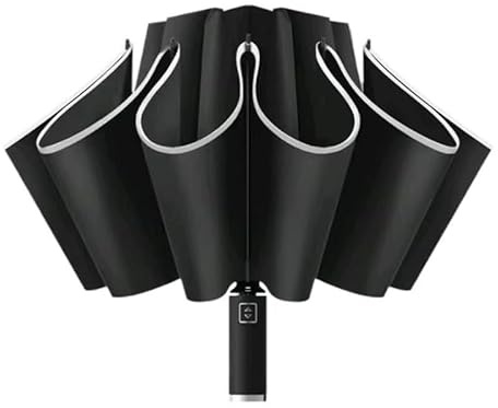 BYYNLS Regenschirm für Ford Mustang Mach-E Premium. Taschenschirm mit automatischem Schließen/Öffnen, Leichter, kompakter Schirm,D