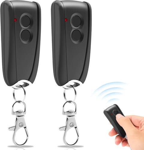 433,92MHz Fernbedienung für EcoStar RSC2-433 RSE2-433, RSZ1-433, 2-Kanal Hansender Garagentor für EcoStar Liftronic 500/700/800, Portronic D2500/D5000/S4000