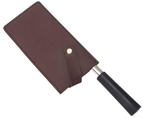 Leather Butcher Sleeve Cover for Chef Chopper - Reusable Waterproof Puncture Proof Ideal for Vegetable and Butcher Cleavers in the Kitchen
