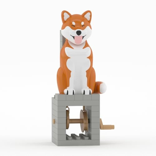 JEKCA Shiba Inu - Automata | Plastic Building Blocks | Age 14+