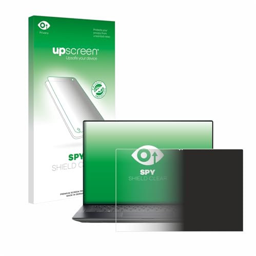 upscreen Anti-Spy Blickschutzfolie für Dell Precision 5490 Workstation Made in Germany, Privacy Displayschutz-Folie [Sichtschutz, Blaulichtfilter]