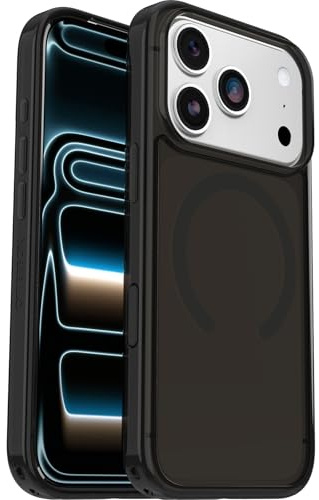 OtterBox Symmetry Clear MagSafe Case for iPhone 17 Pro, Black | Shockproof, Drop-Proof, Protective Thin Case, 3x Tested to Military Standard, No Retail Packaging