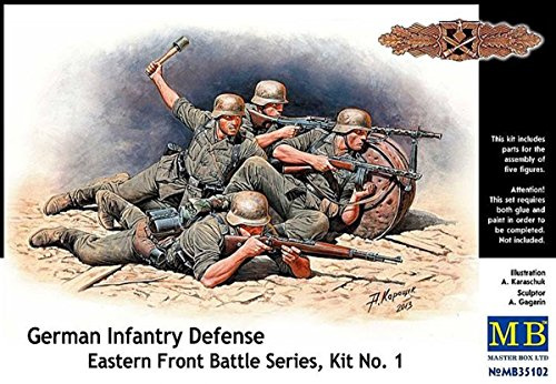 Master Box MB35102 - German Infantry Defense, Eastern Front