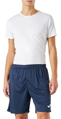 Joma - Athletic Short for Men Nobel - YL - Dry Fit with Drawstring and Pocket - Navy Blue