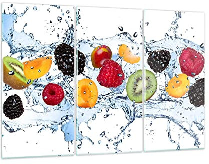ARTTOR Glasbild 165x110cm Wandbild Glasdruck Küche - 2675