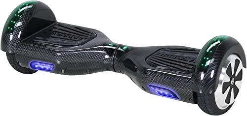 Robway W1 Hoverboard | 𝐃𝐀𝐒 𝐎𝐑𝐈𝐆𝐈𝐍𝐀𝐋 ® Hoverboards für Kinder Jugendliche & Erwachsene - APP Steuerung - 𝟮 x 𝟯𝟓𝟬 Watt Motoren - Self-Balance Funktion - Bluetooth (Carbon)