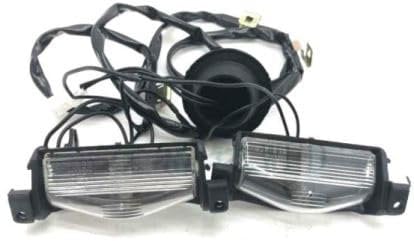 FEILIDAPARTS License Plate Lamp Light Assy compatible with Mazda 2 3 M2 M3 2011-2013