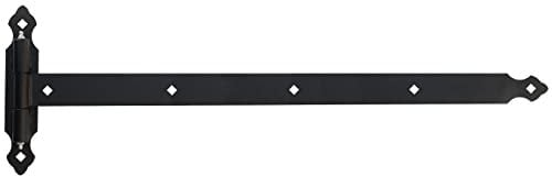 Ladenband Torband T-Scharniere T-Bänder 800 mm Platte 230 mm Schwere Schwarz