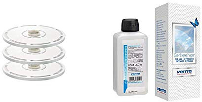 Venta Hygienedisk, Ersatzdisk für LW60T und LPH60 WiFi, 3er Pack + Reiniger