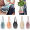 Dantazz Einkaufsnetz Netz Einkaufstasche, Mesh Tasche Einkaufsnetz Netztasche Wiederverwendbare Multifunktionale Mesh Woven Aufbewahrungstasche für Obst Gemüse (Hellblau)