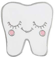 U/K ExquisitCartoon Tiere Broschen Weiß Zähne Emaille Pin Für Kinder Revers Hut Tasche Jacke Frauen Brosche Abzeichen Zuverlässige Leistung