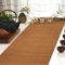 MMQGQ Runner da Tavolo in bambù Naturale in Stile Giapponese, Tovaglietta Antiscivolo, Tovagliette da Tavolo per Cucina di Casa, Tenda in bambù Ombreggiante, Marrone(Size:40×120cm)