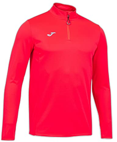 Joma Herren Sweatshirt Running Night, Koralle Leuchtend, XS