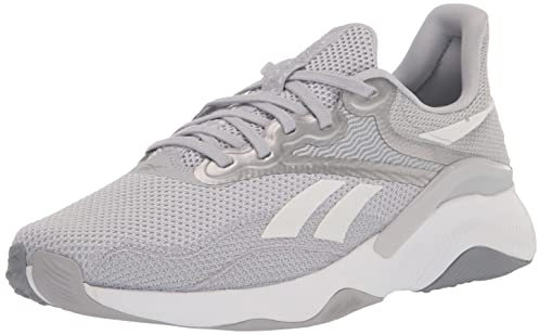 Reebok HIIT 3.0 Cross-Trainer für Damen, Kaltgrau/Weiß, Größe 45, Weiss/opulenter Garten, 42 EU