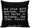Mr. & Mrs. Panda Zierkissen Das Gras Wird gebeten,... - Geschenk, Trost, Motivkissen, Glizer Spruch Sprüche Weisheiten Zitate Lustig Weisheit Worte,