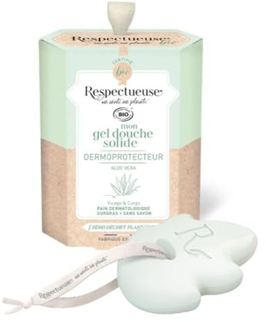 Respectueuse Mon Gel Douche Solide Dermoprotecteur Bio 75 g