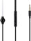 Anti-Strahlungs-Luftschlauch-Kopfhörer, EMF-Schutzkopfhörer, Strahlungsfreies Headset mit Mikrofon und Antworttaste, Kompatibel mit Allen Smartphones (Schwarz)
