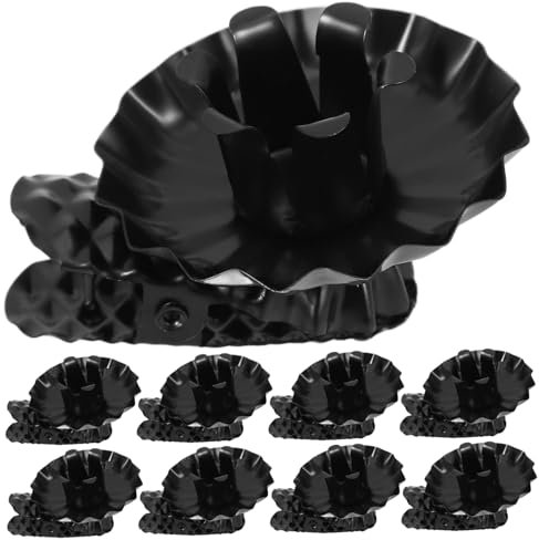 PHENOFICE Dekoration Vintag Kerzenständer Weihnachtlicher Kerzenständer-Set Metall-Weihnachtsbaum-kerzenhalter-Clips Kleine Kerzenhalter-Clips Für Weihnachtsfeiern