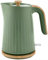New Energy Smart Green And Wood Textured Scandi Fast Boil Kettle 1.7L