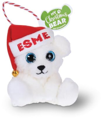 History & Heraldry My Christmas Bear tree decoration (Esme)