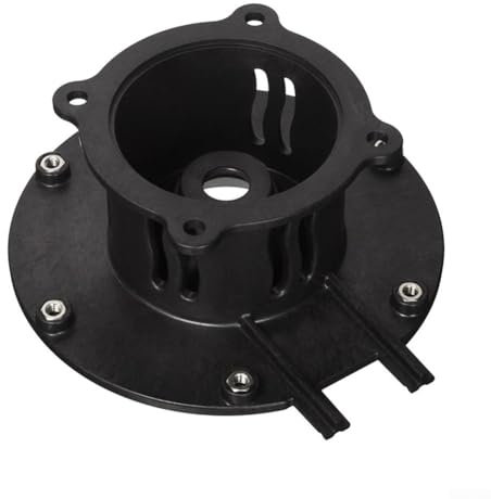 Placa trasera de bomba de arena para Zodiac, pieza de repuesto de metal resistente para sistemas de filtración de piscina (negro, R0536700)