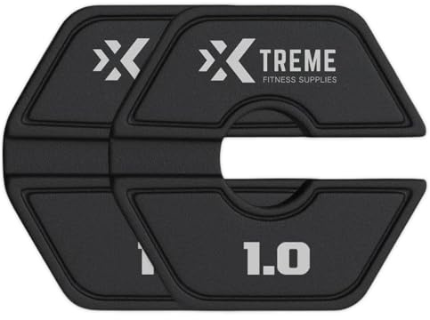 Add-On Flex Plates 2er Set Flexible Micro Plates für progressive Steigerung | Robuste Gummi Hantelscheiben für Langhantel & Kurzhantel