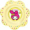Piatto fondo plastica My Melody per la scuola