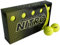 Nitro Ultimate Distance Golfball, 15 Stück, Herren, NUD15YBXBL, gelb