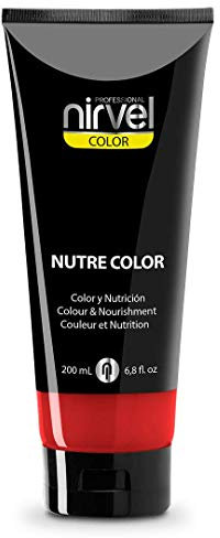 Nirvel 8435050000000 Nutre Color Fluor Carmín, 200 ml