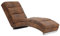 vidaXL Chaiselongue Relaxliege Liegesessel Sessel Lounge Liegestuhl Relaxsessel Loungesessel Sesselliege Komfortliege Polsterliege Braun Wildleder-Optik